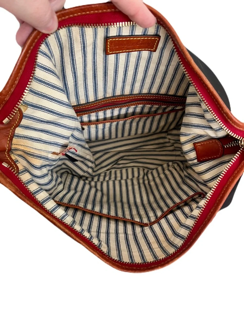 Dooney & Bourke Black Nylon ‘Wayfarer’ Hobo Bag
